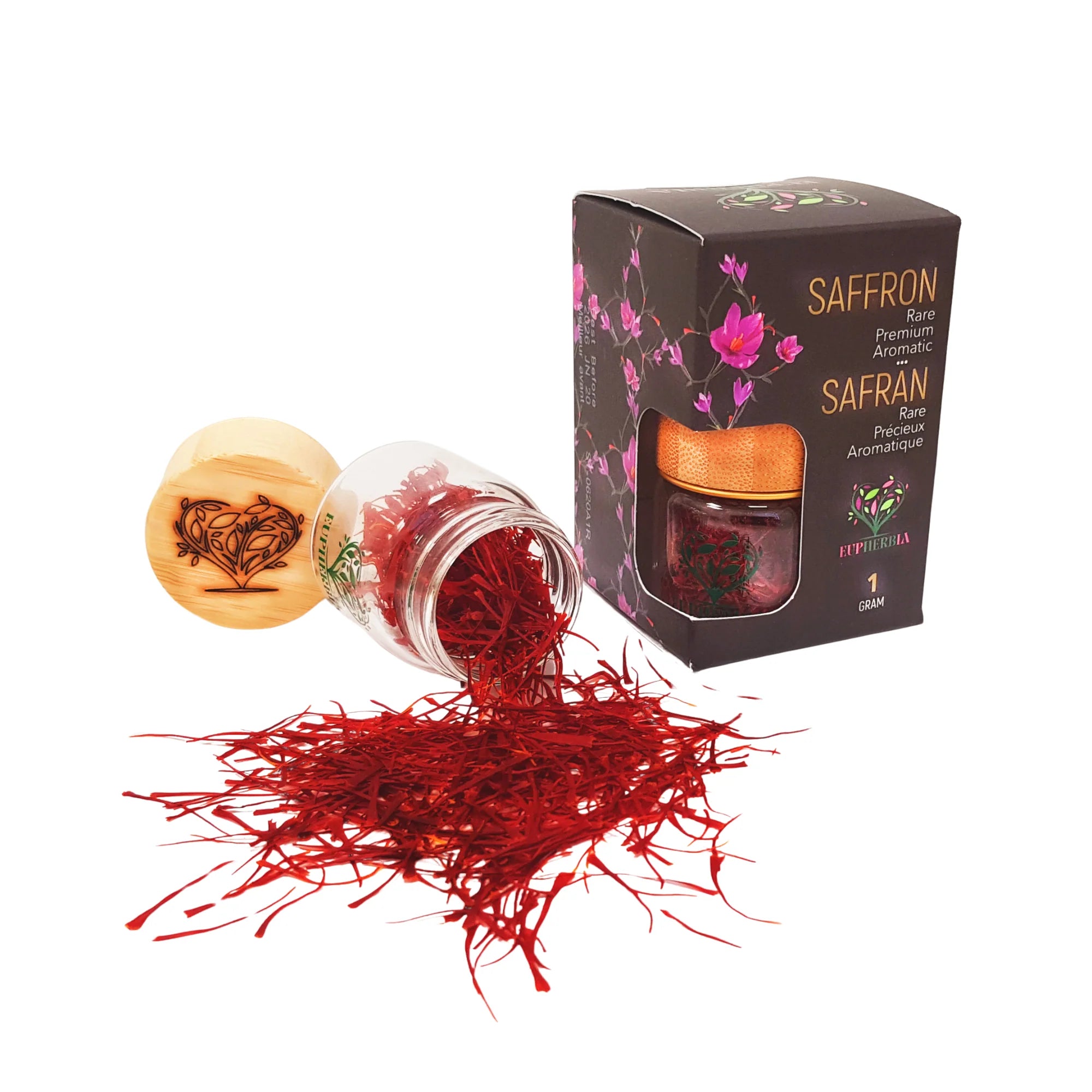 Safran de Qualité Supérieur - L'Or Rouge Pur et Aromatique 1 g