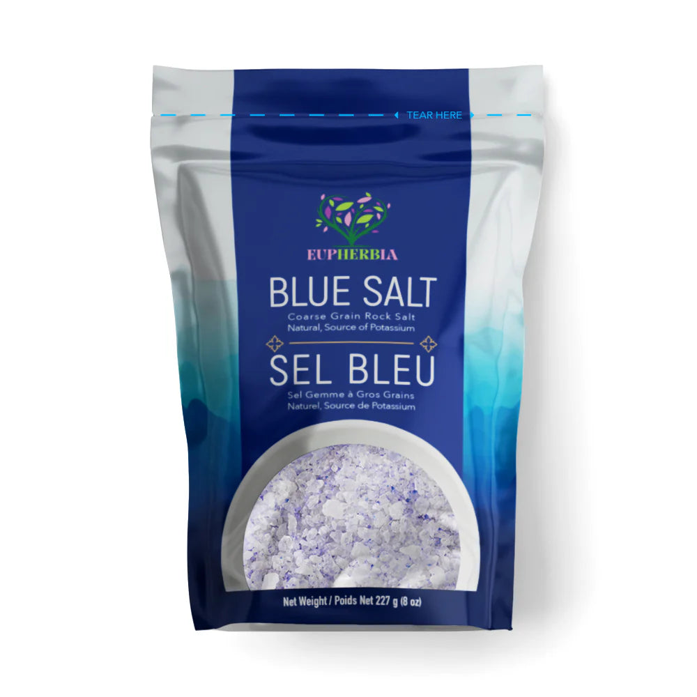 Sel Bleu Gros Grain - 227 g, Sachet Refermable
