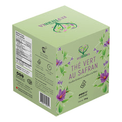 Thé vert au Safran en Sachets - Pack de 12 sachets